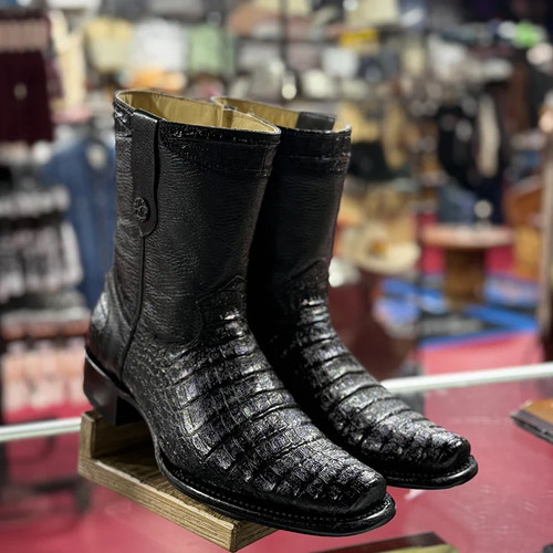 Genuine leather caiman - genuine,