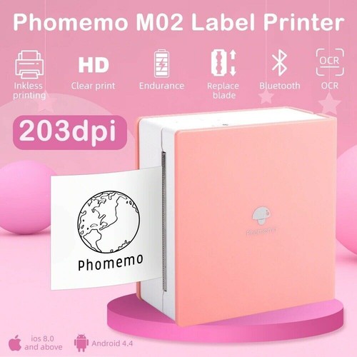 Phomemo m02 mini bluetooth - mini,