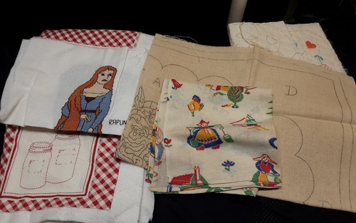 Needlepoint lot finished - needlepoint,