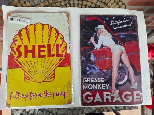 Tin signs metal vintage - 2,