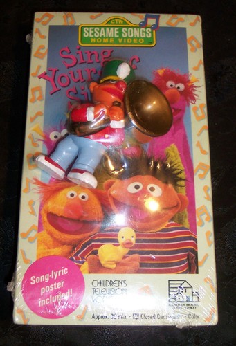 Sesame street vhs - street, sing