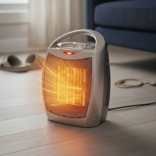 Compact space heater with - compact,