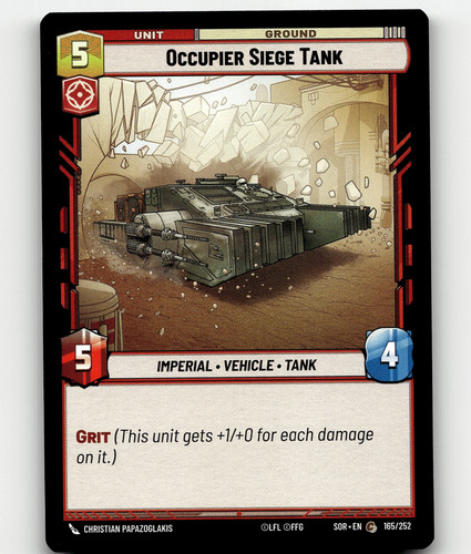 Star wars unlimited occupier - star,