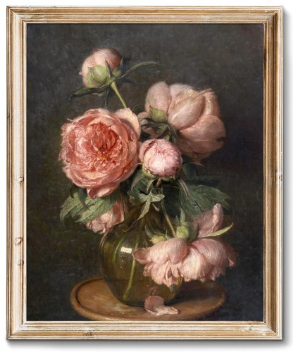 Vintage floral wall - vintage,