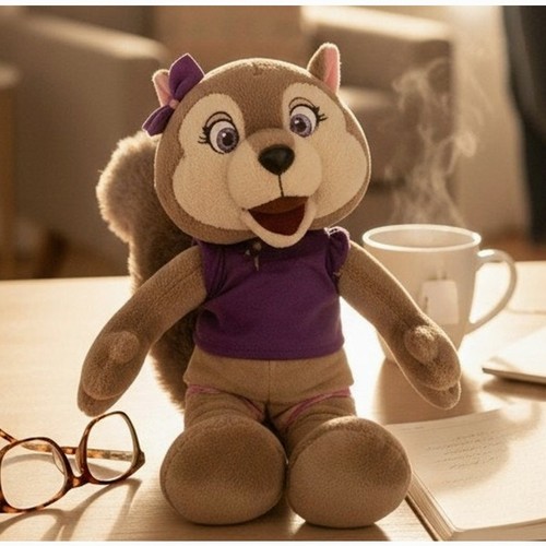 Violet the wolf plush - violet,