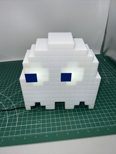 Pac man white - pac, ghost