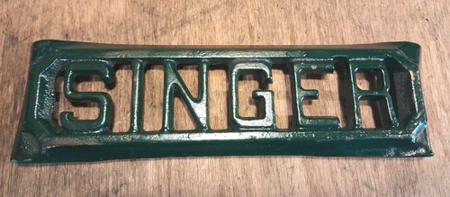 Vtg singer treadle sewing - singer,