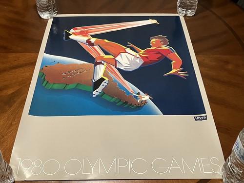 Vintage 1980 olympics - vintage, games