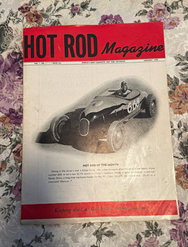Rare hot rod - hot, magazine