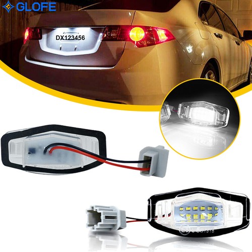 2pcs led license - 18, plate