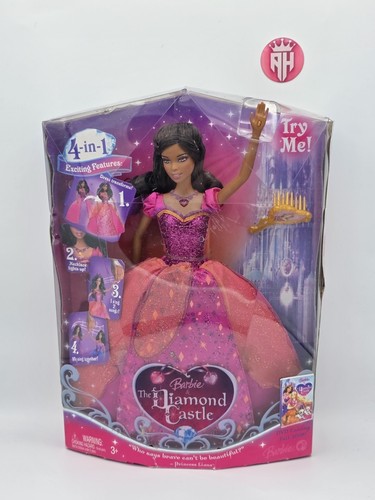 Nib barbie diamond castle - barbie,