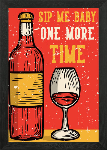 Wine framed wall art - framed, poster