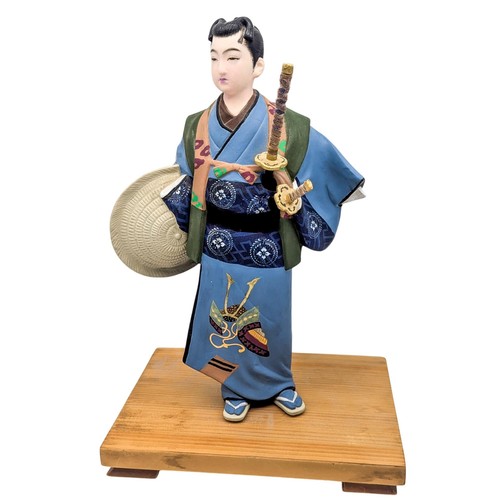Vintage japanese hakata doll - vintage,