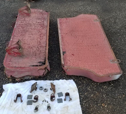 Folding rear seat wagon chevy - seat,