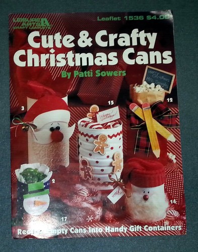 Cute crafty christmas cans - &,