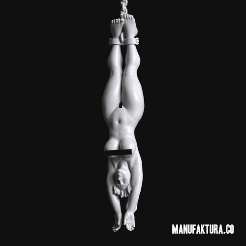 Hanging prisoner girl 153 - girl,