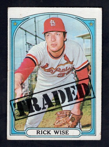 1972 topps baseball 756 rick - baseball,