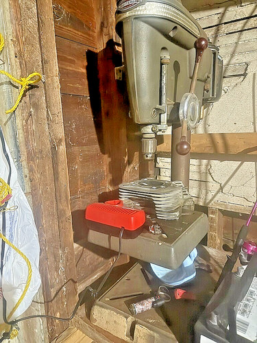 Vintage craftmans drill press - vintage,