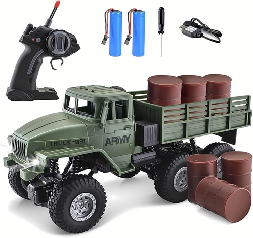 Military truck 6x6 road - rc,