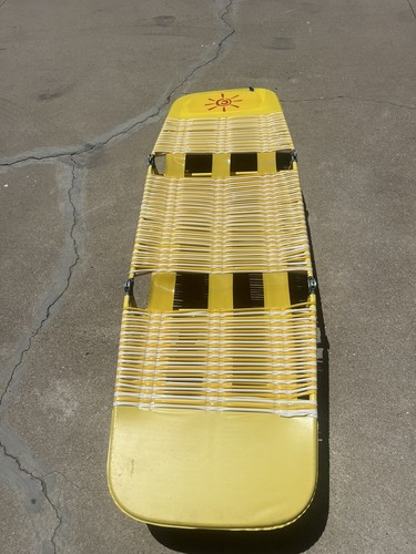 Vintage yellow folding - vintage,
