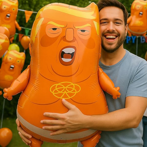 Large trump baby blimp balloon - large,