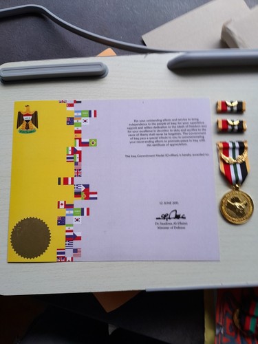 Iraq commitment medal - iraq,