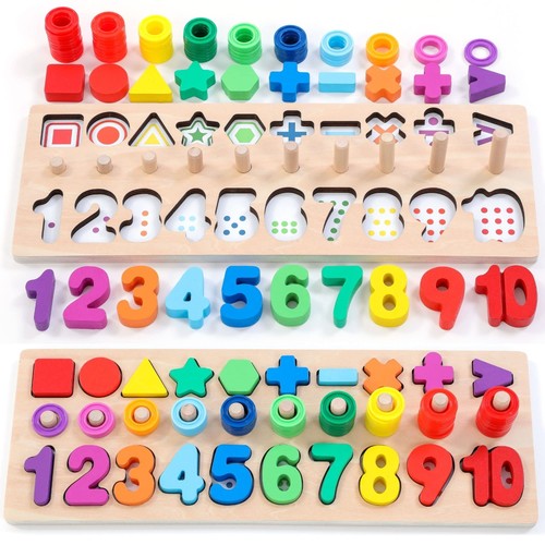Wooden montessori toys for - wooden,