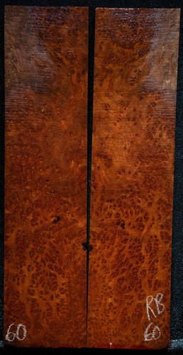Redwood burl knife scales - redwood,