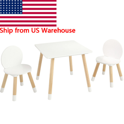Kids table chairs set - table, 2‑chairs