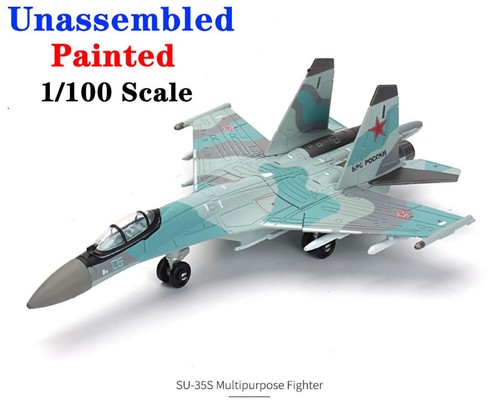 100 russian 35 flanker - 1/100, su-35