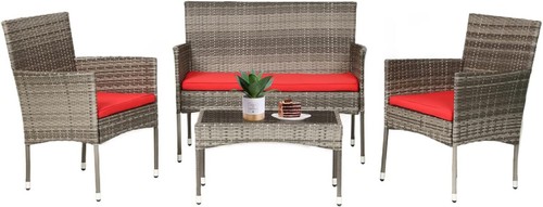 Patio conversation set - conversation, 4