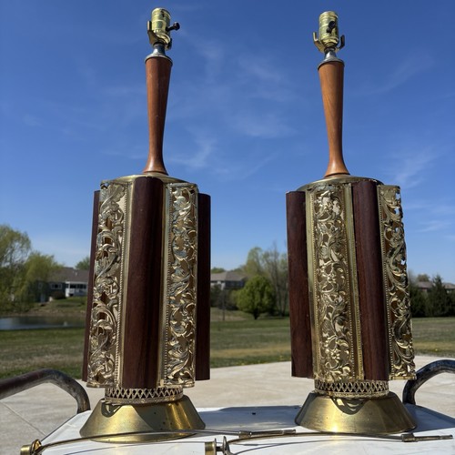 Pair mid century modern - of,