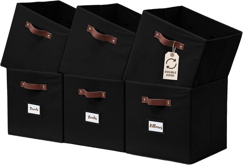 Fabric storage cubes set 6 - set, of