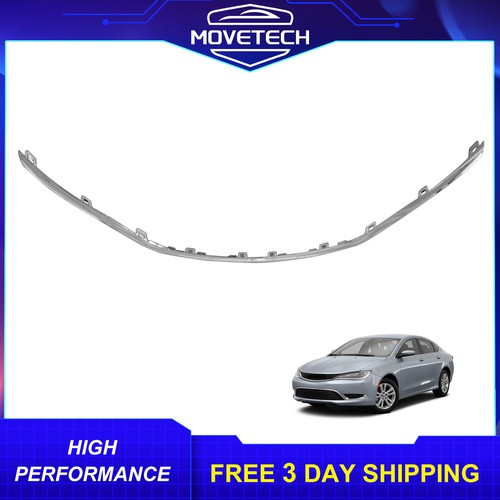 Center grille trim chrome for - center,
