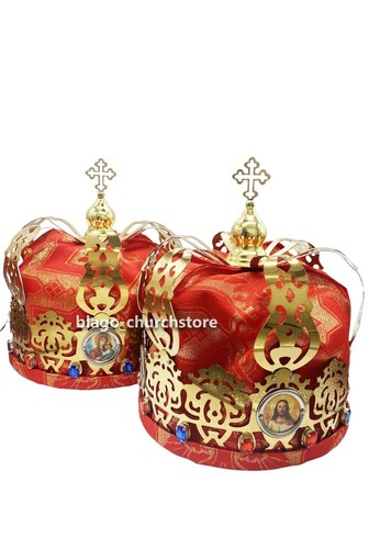 Orthodox wedding crown for - crown,