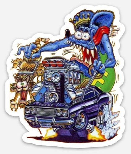 Rat fink king hemis - rat,