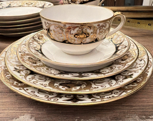 Rare noritake 20056 black - 20056,