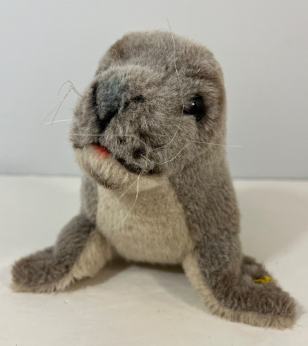 Steiff vintage gray - vintage, and