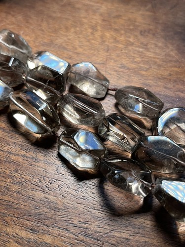 Smoky quartz 30mm - 20-30mm, smooth