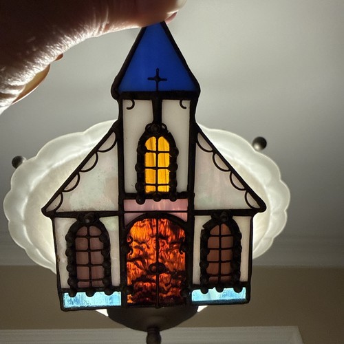 Vintage church stained glass - stained,