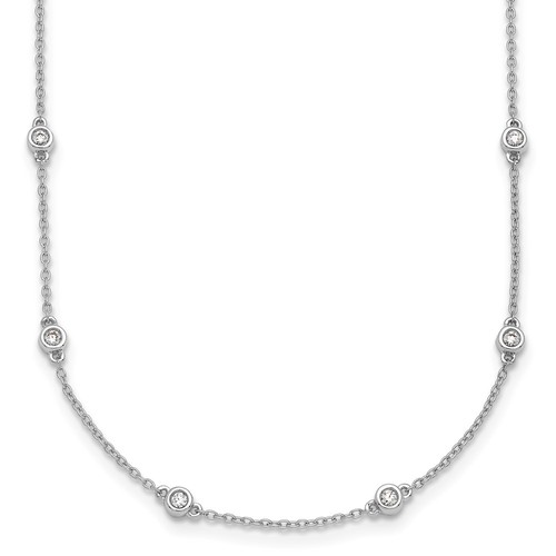 14k white gold ct - 1/3,