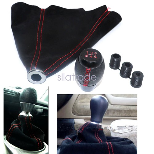 Leather speed shift knob - 5,