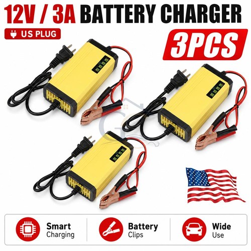 Car battery charger - 3x,