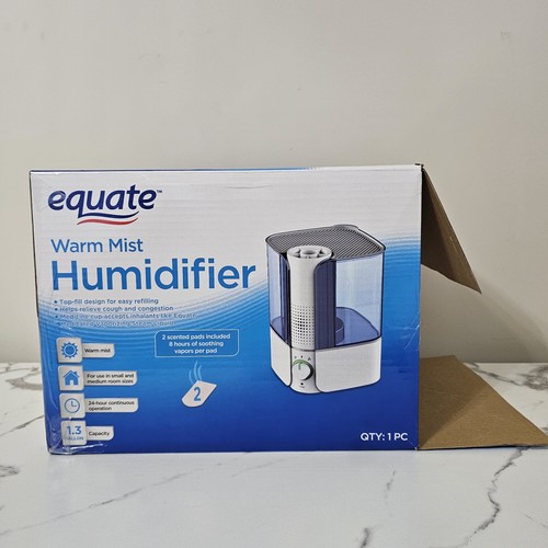 Equate warm mist humidifier - mist,