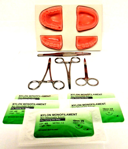 Oral suture training pad - suture,