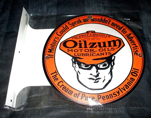 Oilzum motor oil double - oilzum, double-sided