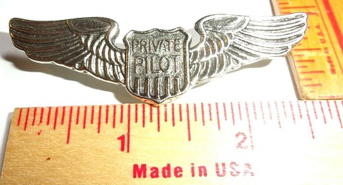 Private pilot wings pin - wings,