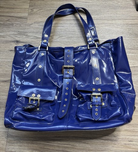 Mulberry blue large roxanne - blue, x
