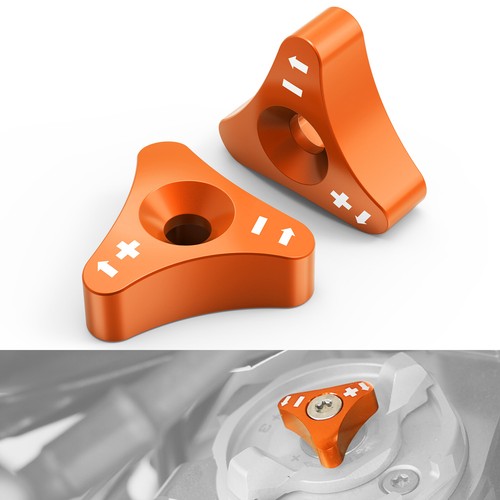 Orange sxs knob adjuster set - knob,