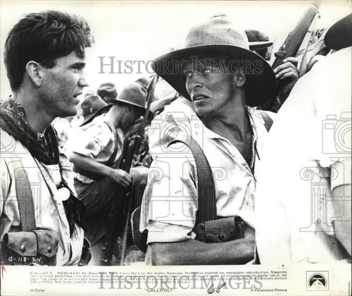 1981 press photo - mel, gibson